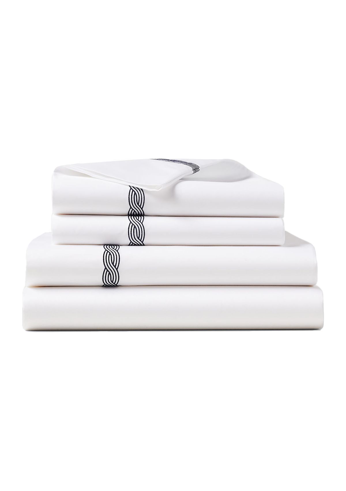 Spencer Cable Embroidery Sheet Set