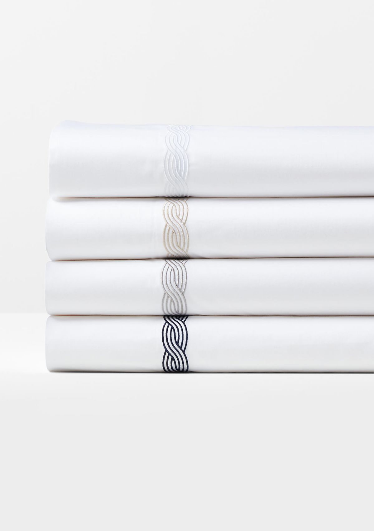 Spencer Cable Embroidery Sheet Set