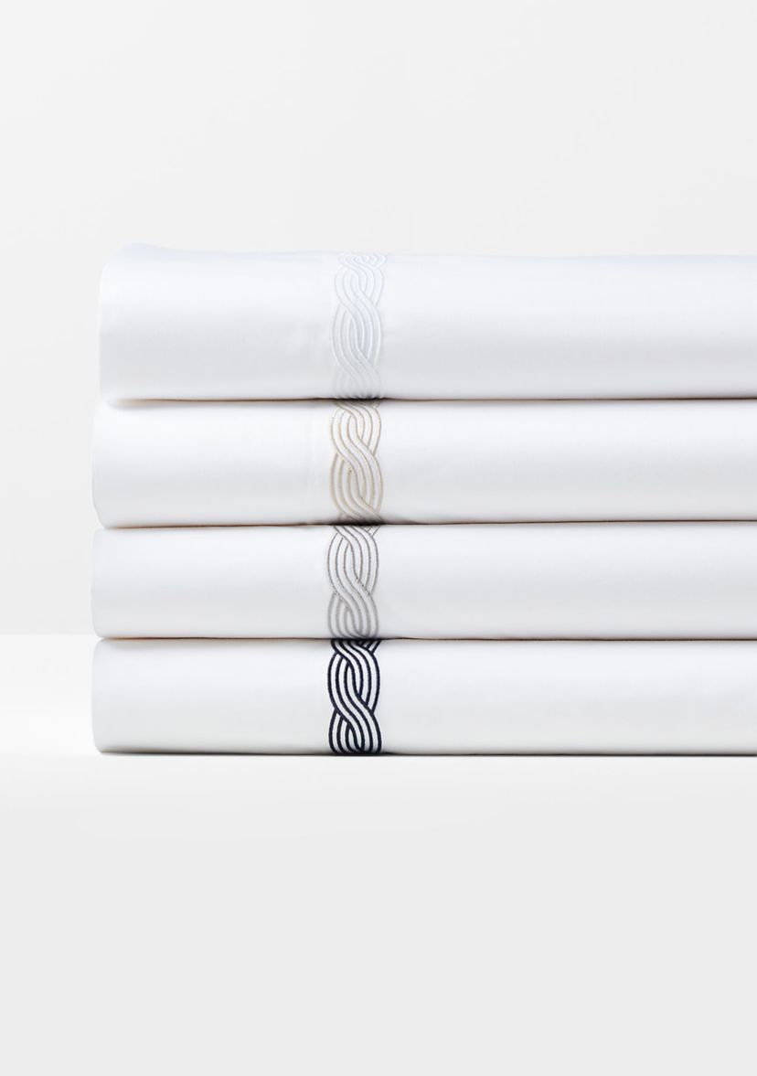 Spencer Cable Embroidery Sheet Set