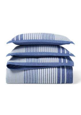 Heath Stripe Comforter Set