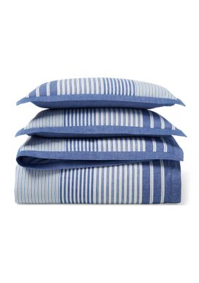 Heath Stripe Duvet Cover Set