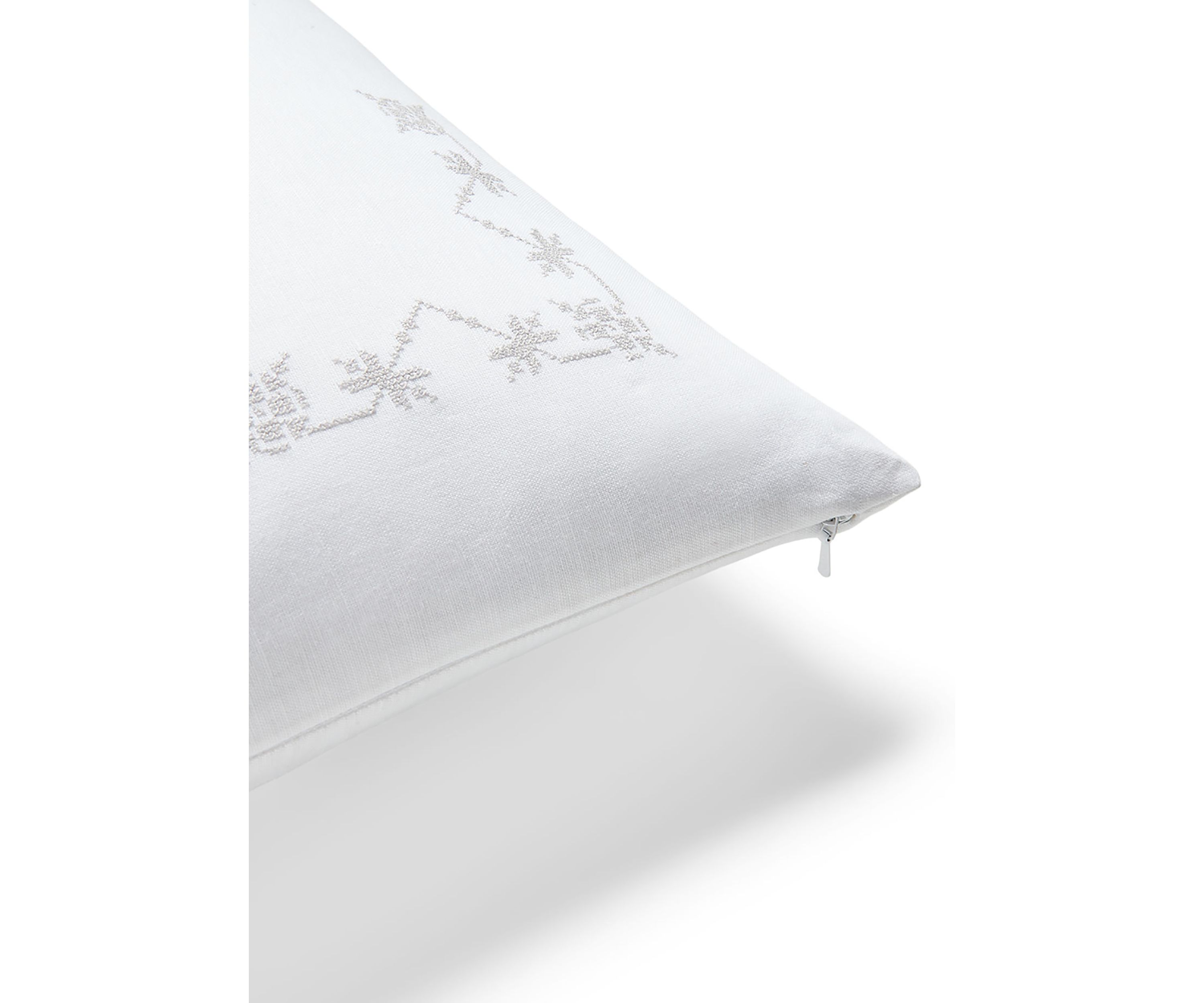 Anya Embroidery Throw Pillow