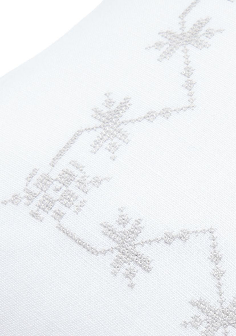 Anya Embroidery Throw Pillow