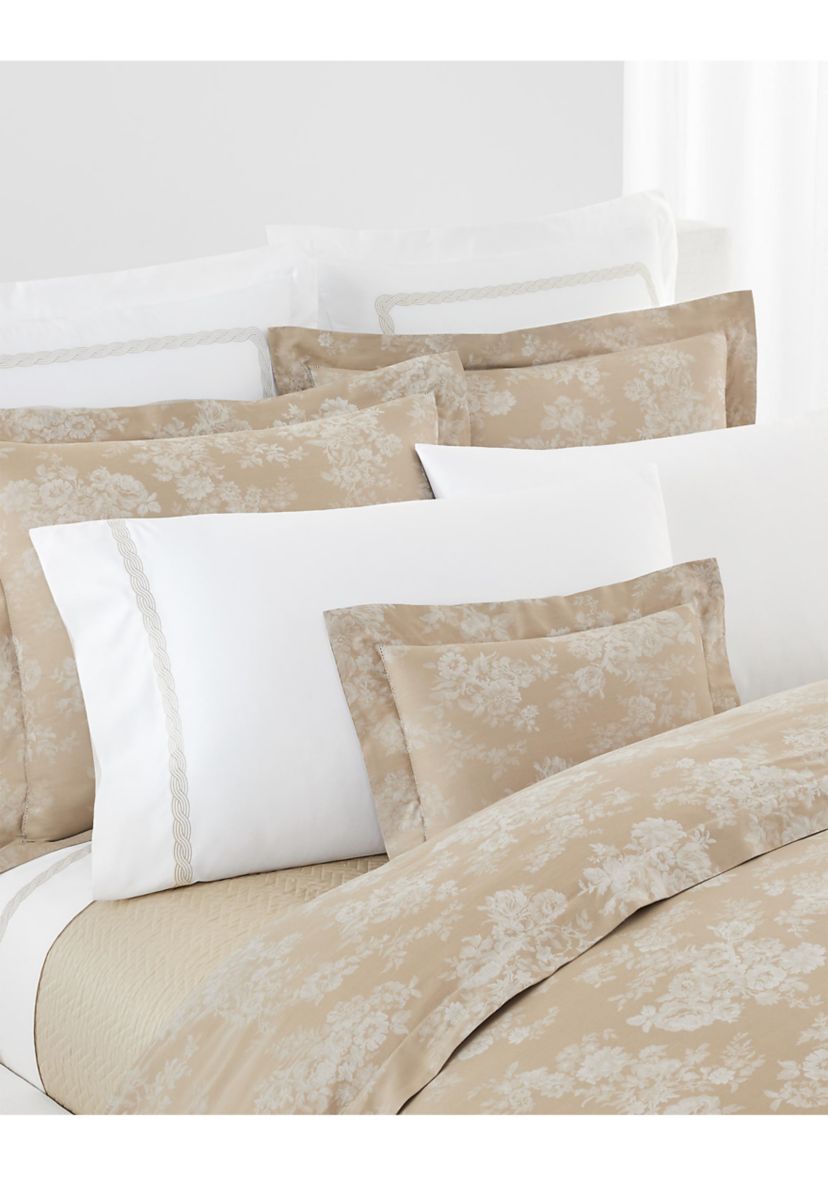 Spencer Sateen Border Sham