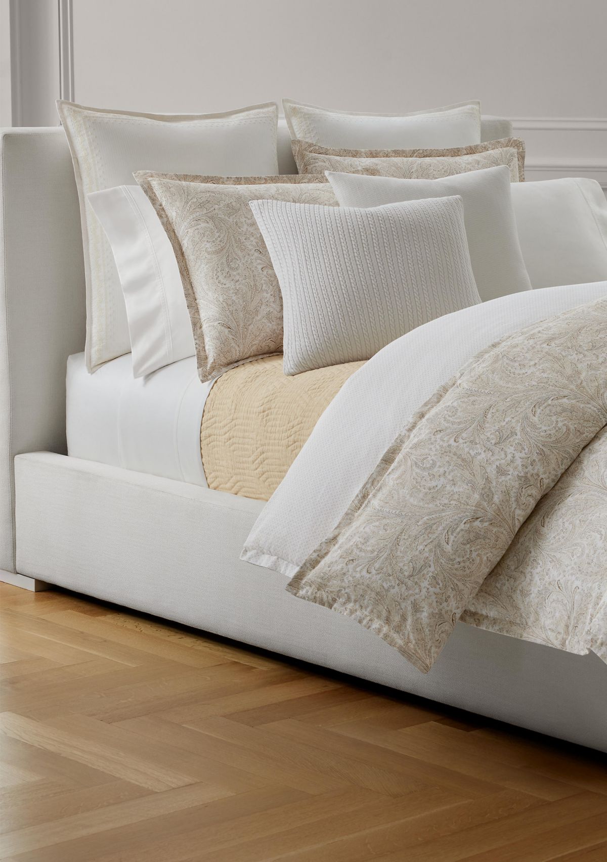 Marah Paisley Cotton Percale Full/Queen Duvet Cover Set