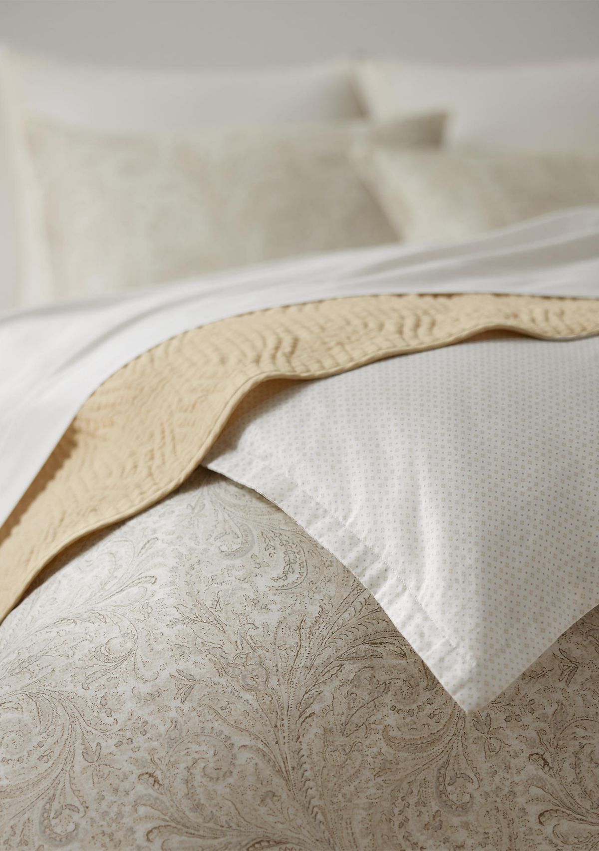 Marah Paisley Cotton Percale Full/Queen Duvet Cover Set