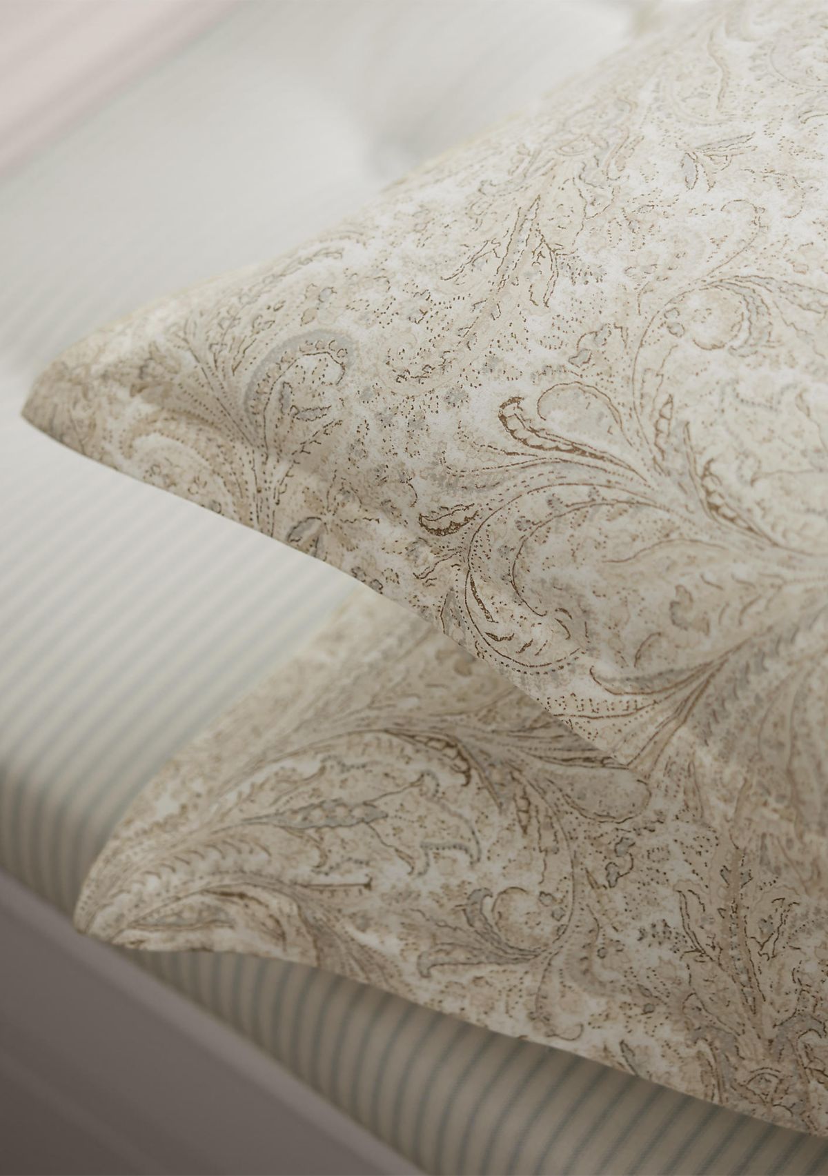 Marah Paisley Cotton Percale Full/Queen Duvet Cover Set