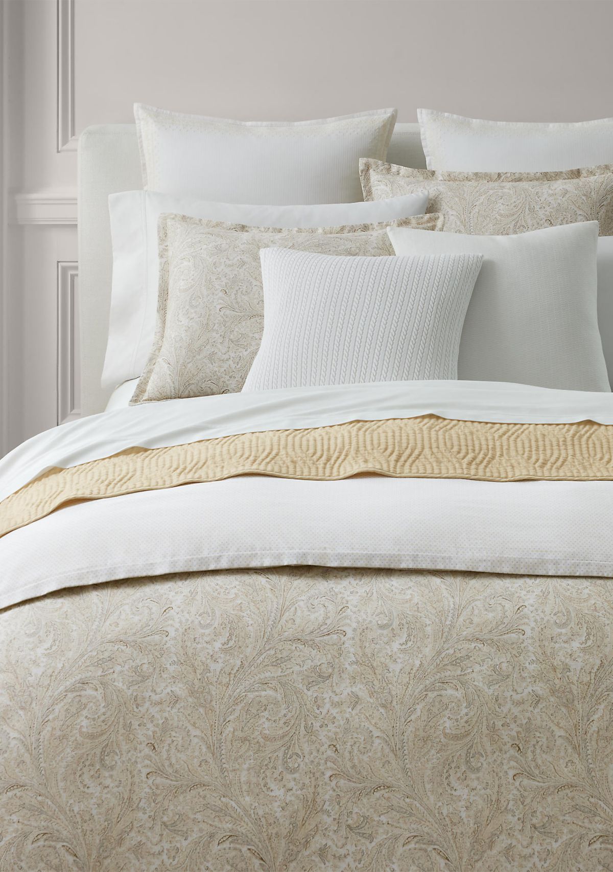Marah Paisley Cotton Percale Full/Queen Comforter Set