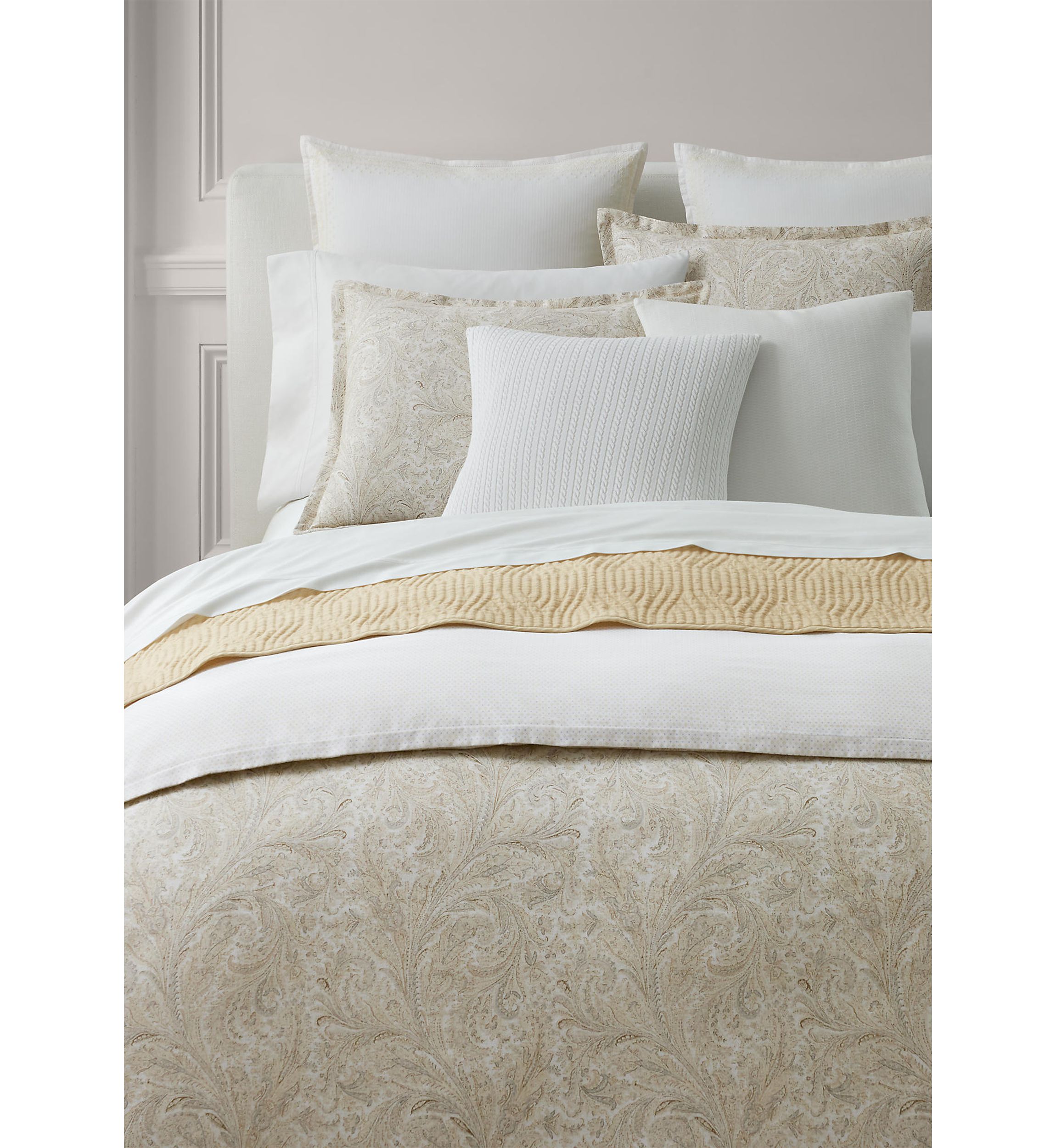 Marah Paisley Cotton Percale Full/Queen Comforter Set
