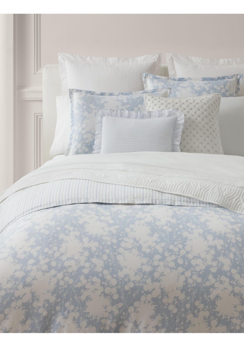 Alice Floral Cotton Sateen King Comforter Set