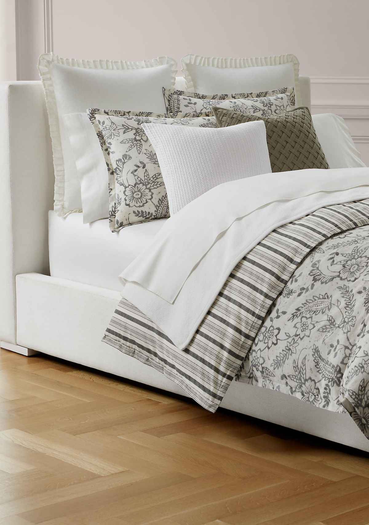 Sara Floral Paisley King Duvet Cover Set