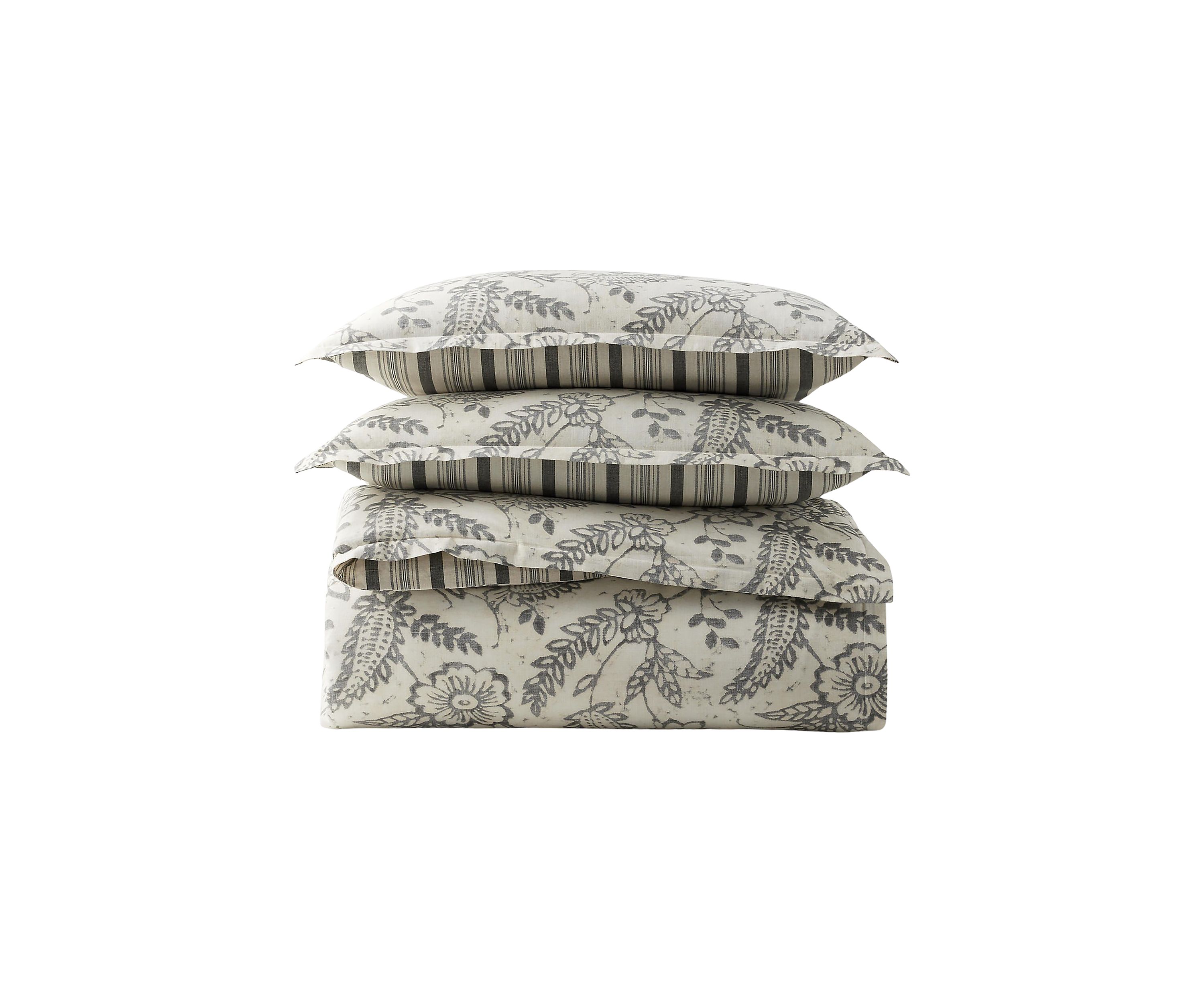 Sara Floral Paisley King Duvet Cover Set