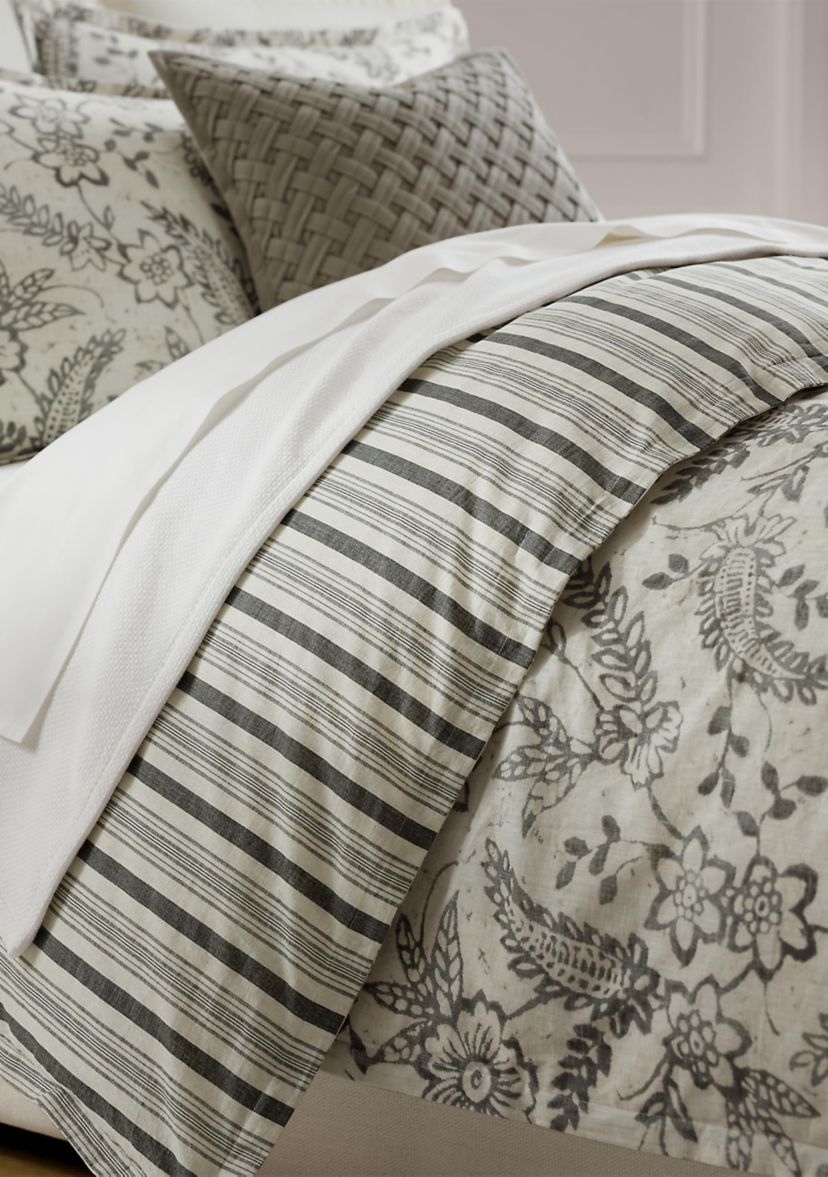 Sara Floral Paisley King Duvet Cover Set