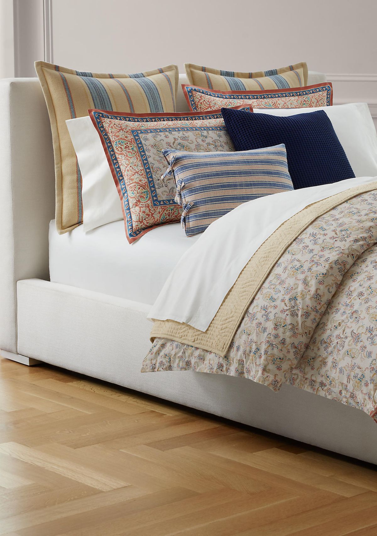 Bering Paisley Cotton Percale Full/Queen Duvet Cover