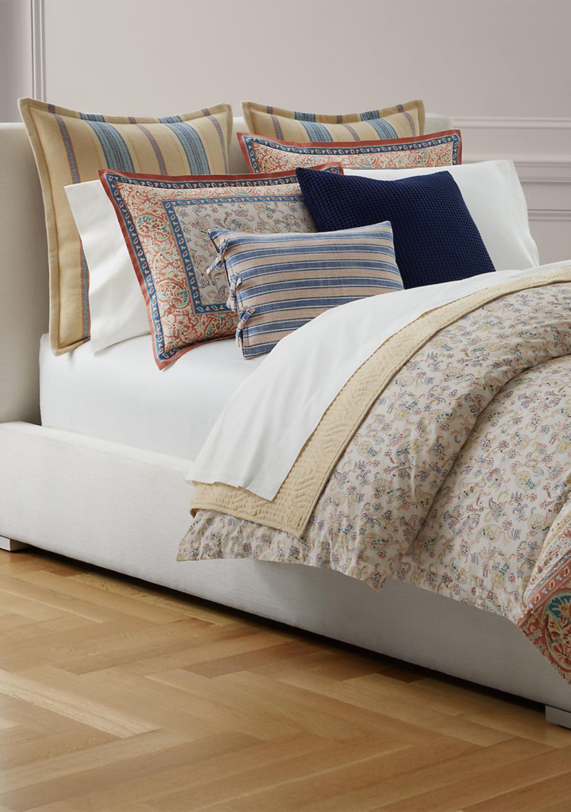 Bering Paisley Cotton Percale Full/Queen Comforter Set