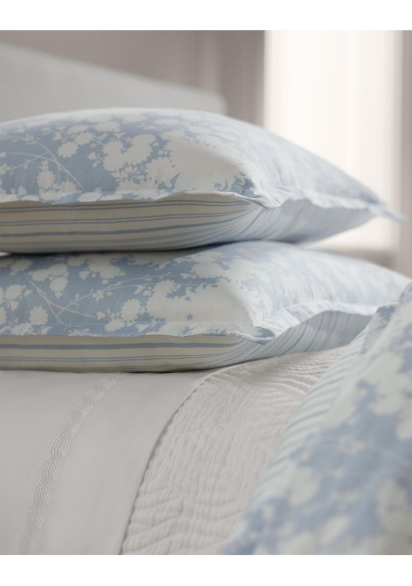 Alice Floral Cotton Sateen King Duvet Cover Set