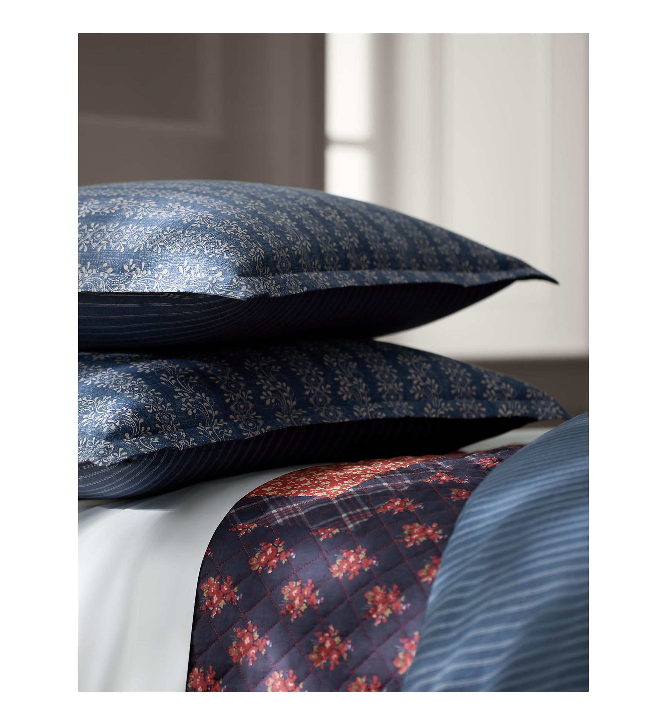 Gena Soft Cotton Reversible Duvet Cover Set