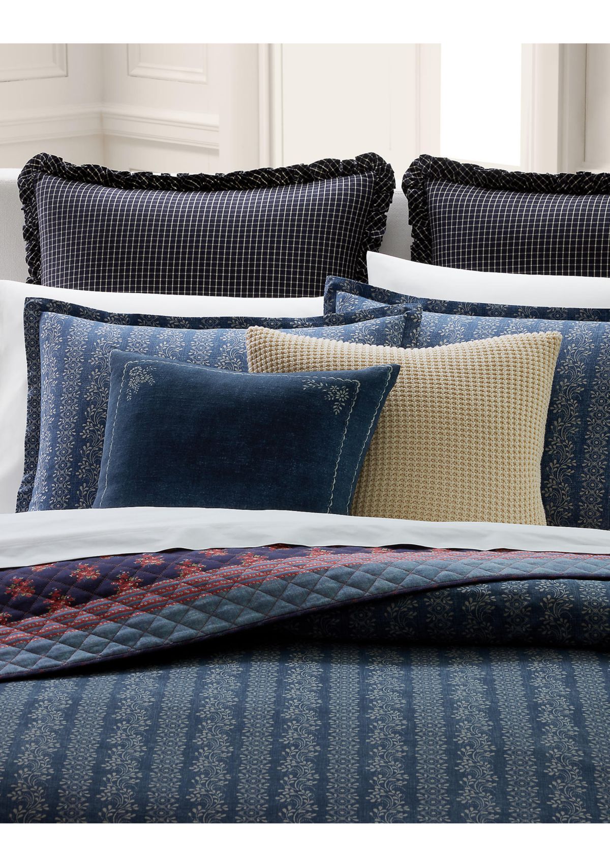 Gena Soft Cotton Reversible Duvet Cover Set