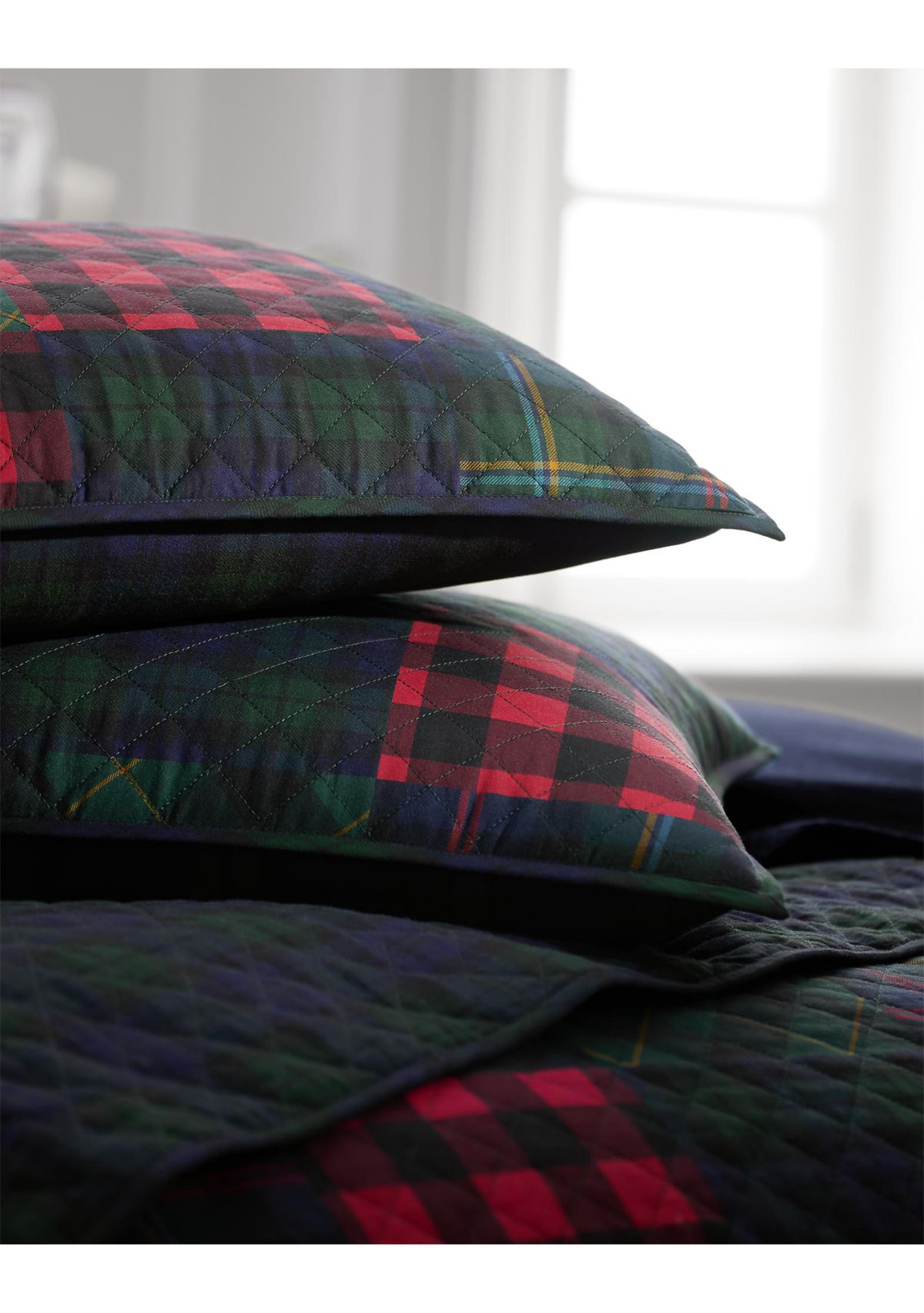 Hadley Soft Cotton Diamond-Stitch Sham