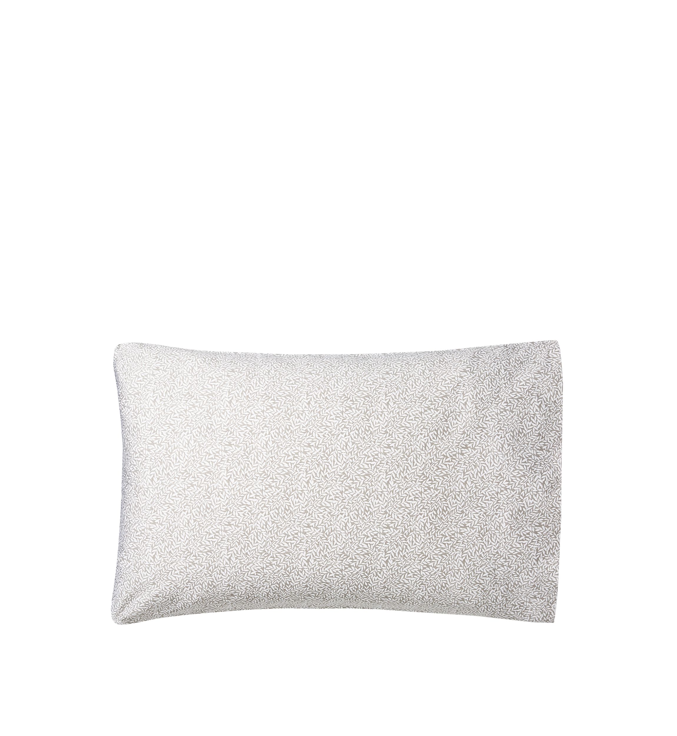 Spencer Sateen Leaf Pillowcase Set