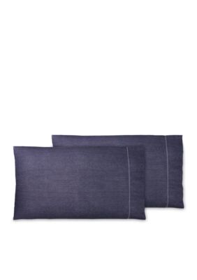 soft tex microfiber cobalt blue pillowcase se