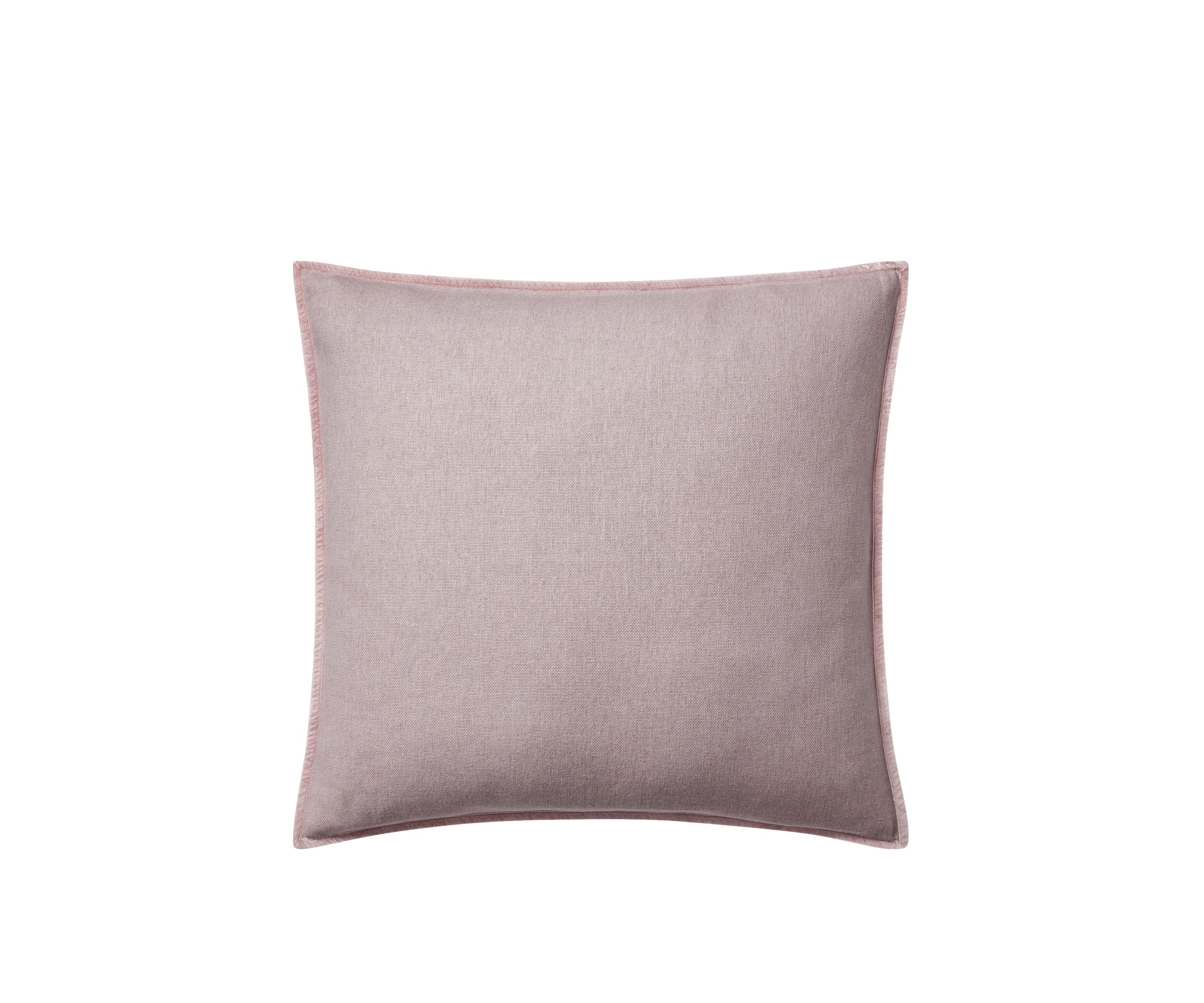 Claudia Velvet-Trim Euro Sham