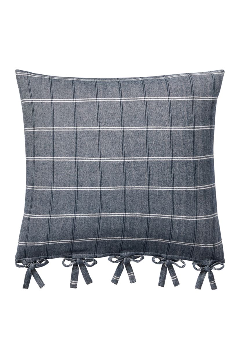Eva Windowpane Throw Pillow