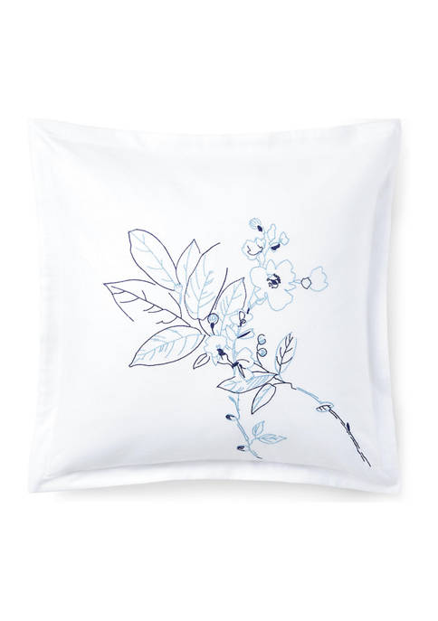 Sandra Embroidery Throw Pillow