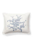 Ada Embroidered Throw Pillow
