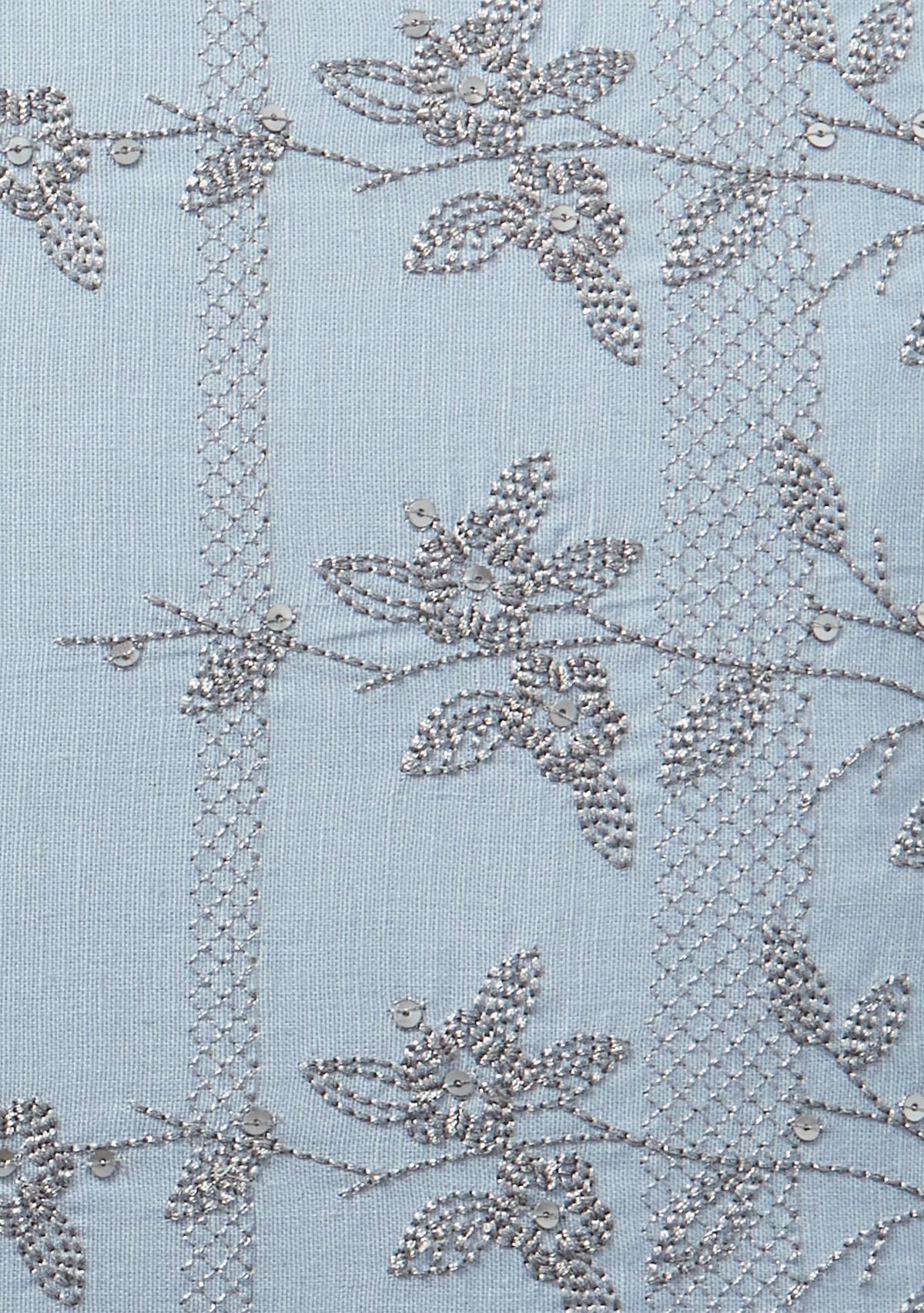 Carolyne Embroidery Throw Pillow