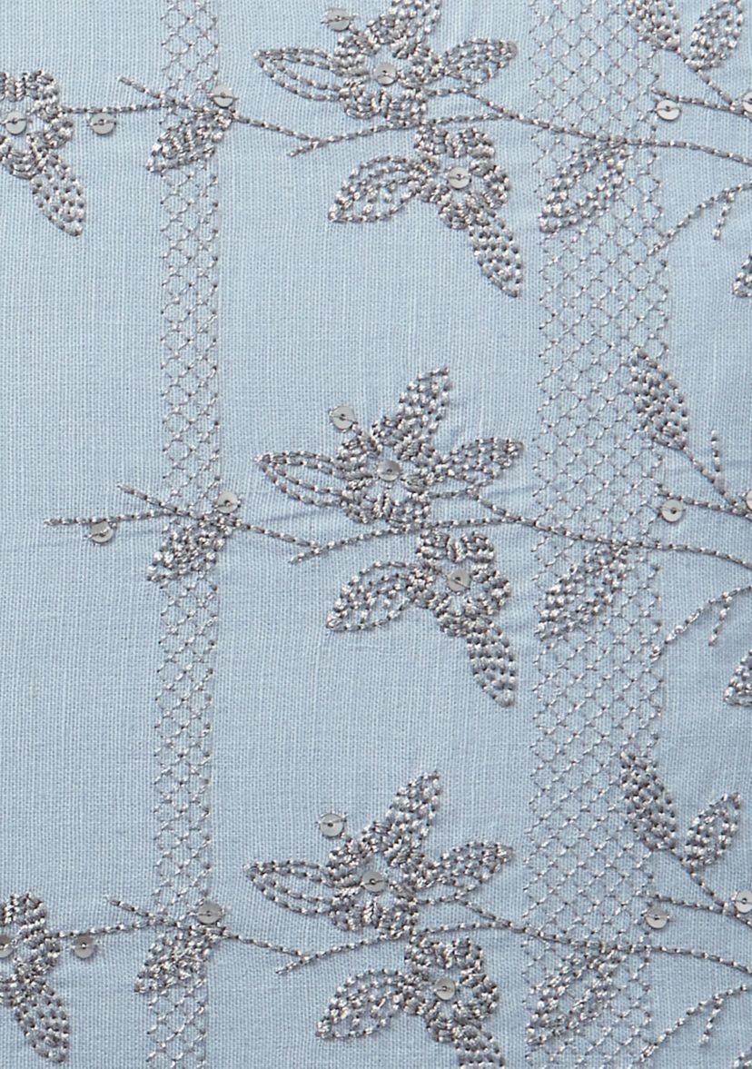 Carolyne Embroidery Throw Pillow