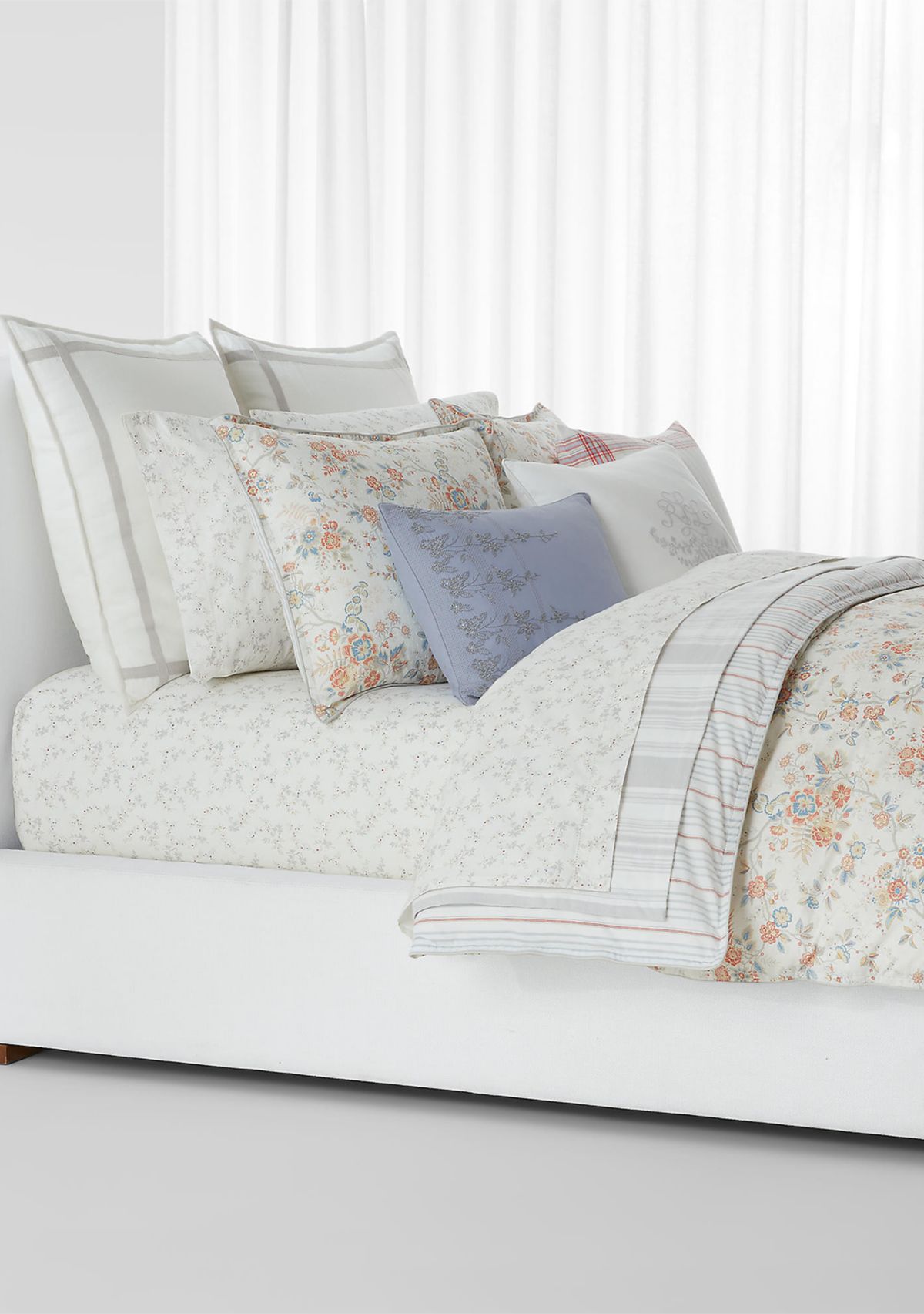 Carolyne Embroidery Throw Pillow