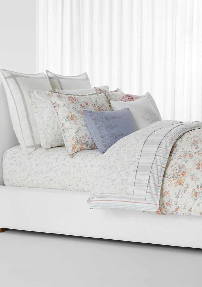 Carolyne Embroidery Throw Pillow