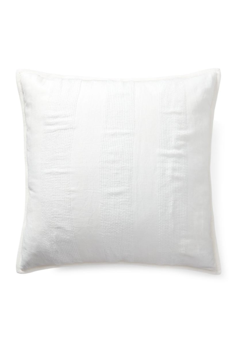 Textured Stripe Euro Sham