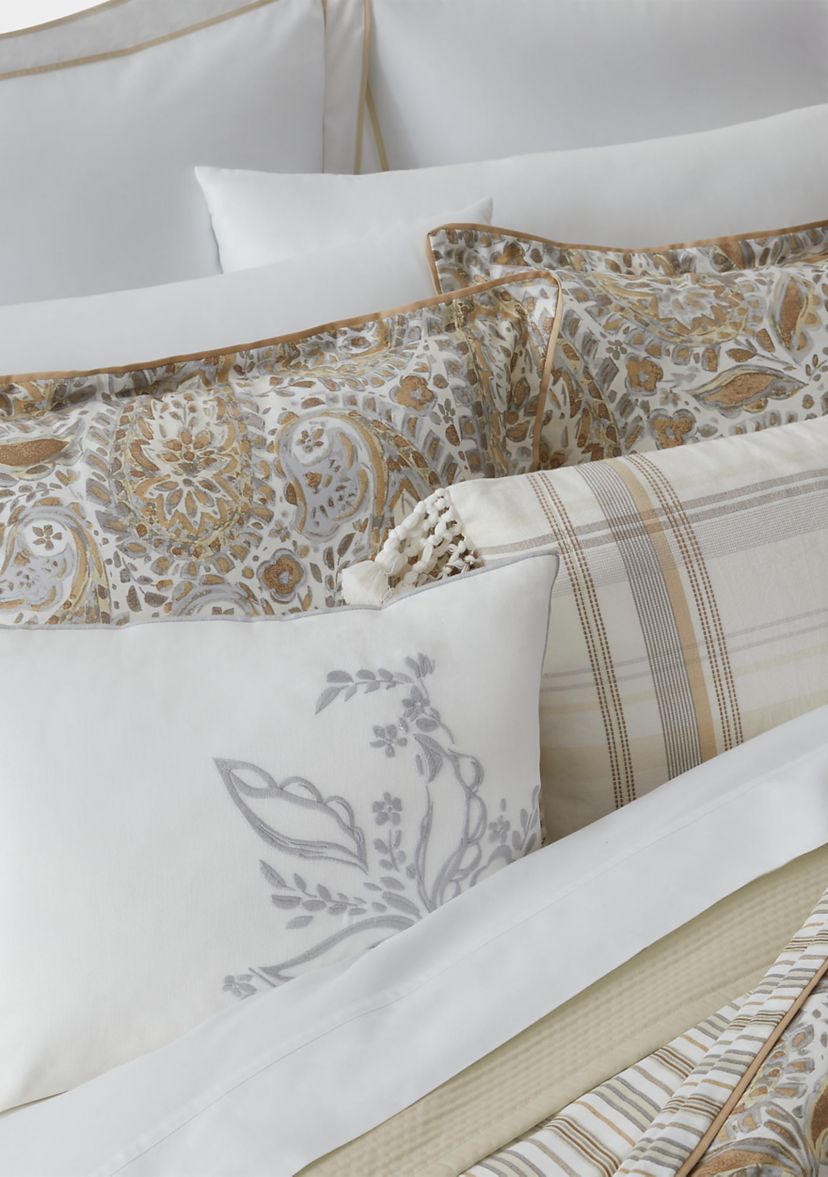Naomi Embroidery Throw Pillow