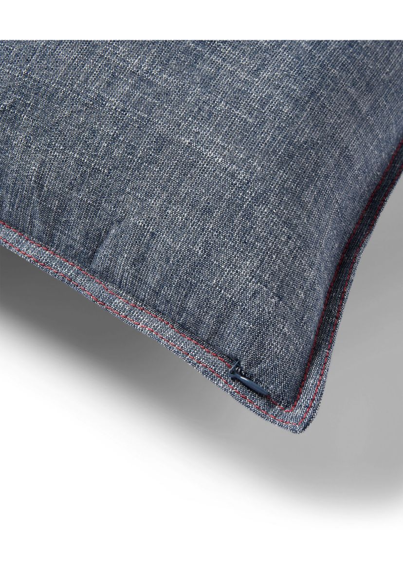 Dominique Chambray Throw Pillow