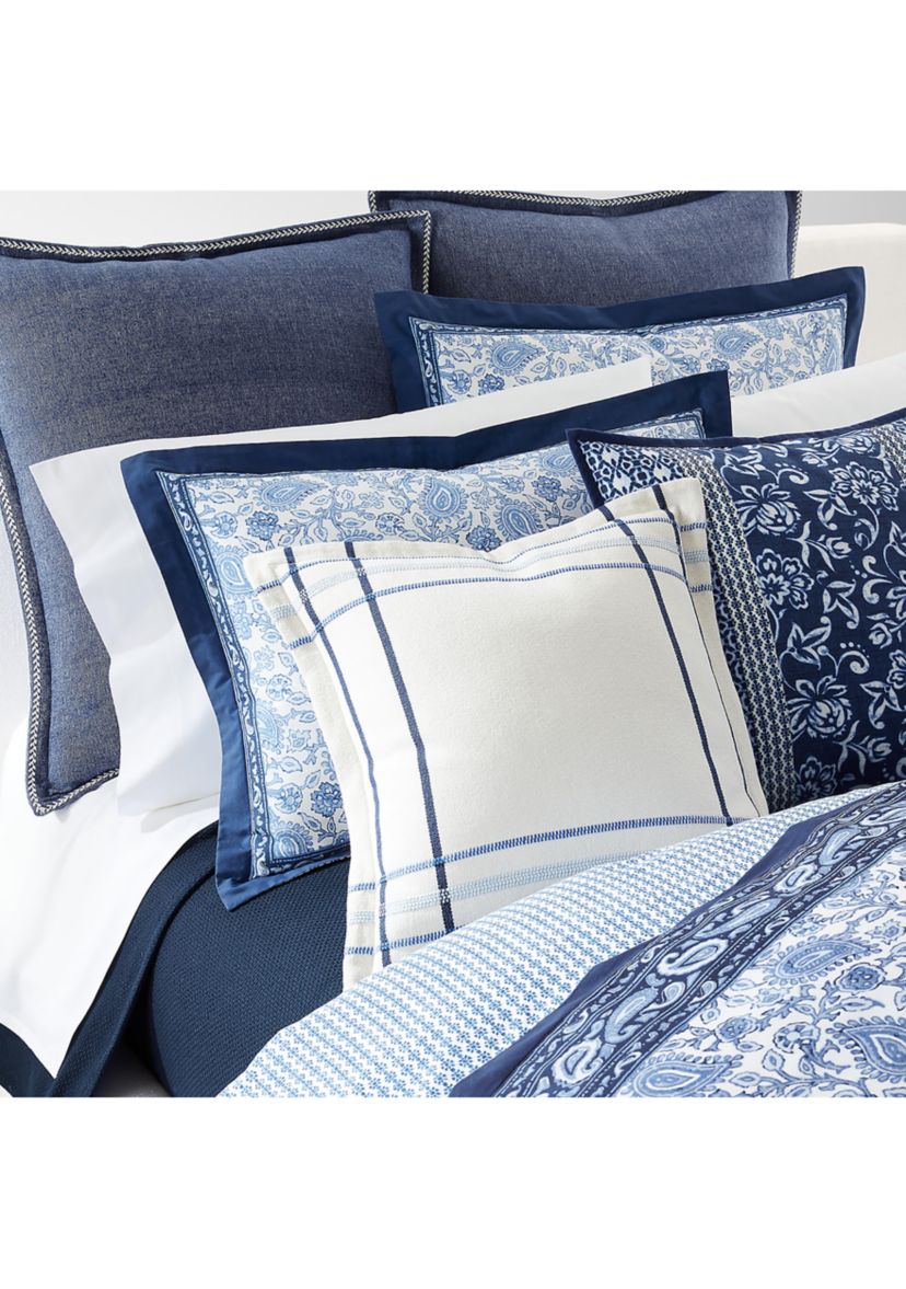 Arielle Feather Stitch Euro Sham