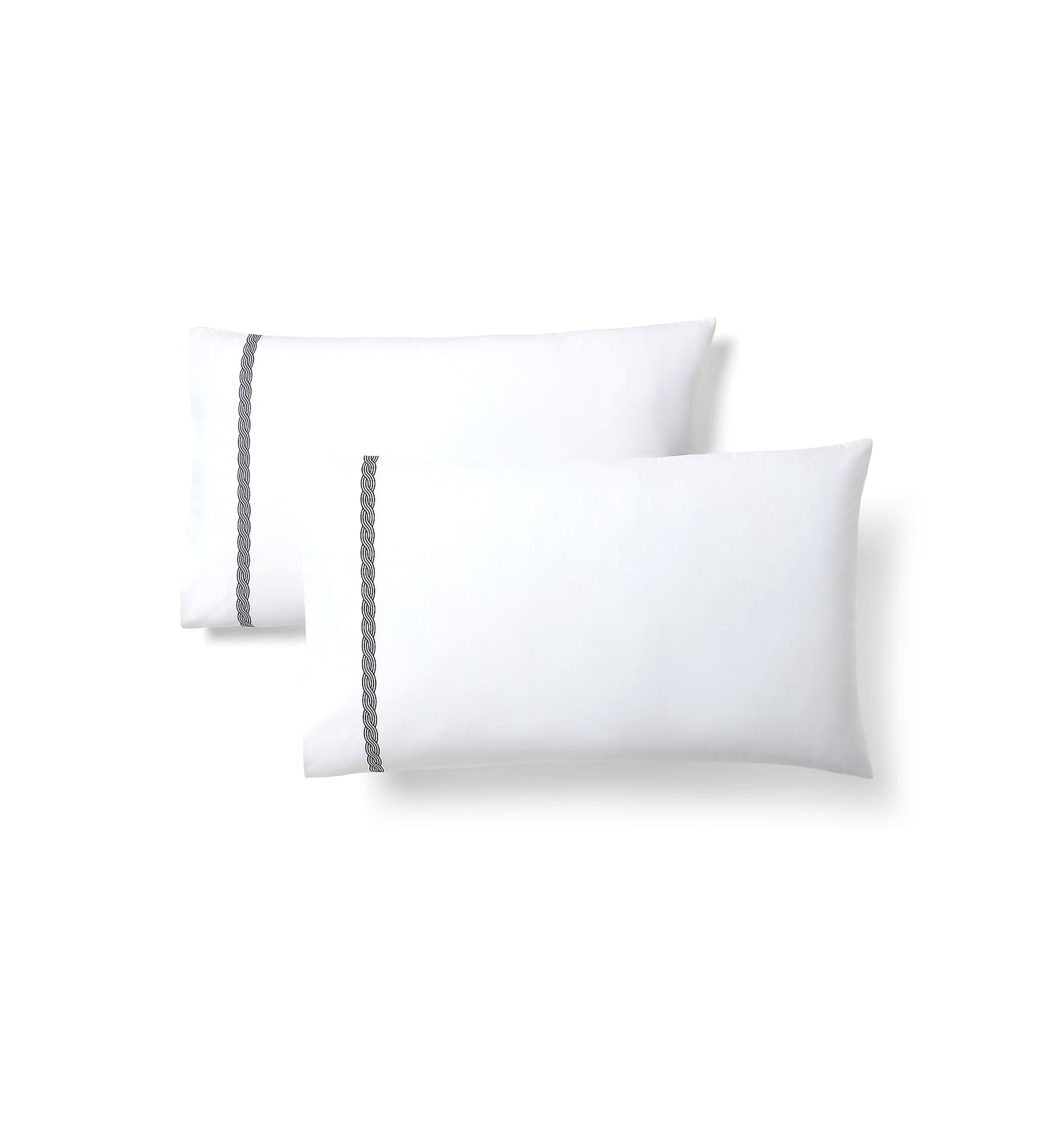 Spencer Cable Embroidery Pillowcase Set