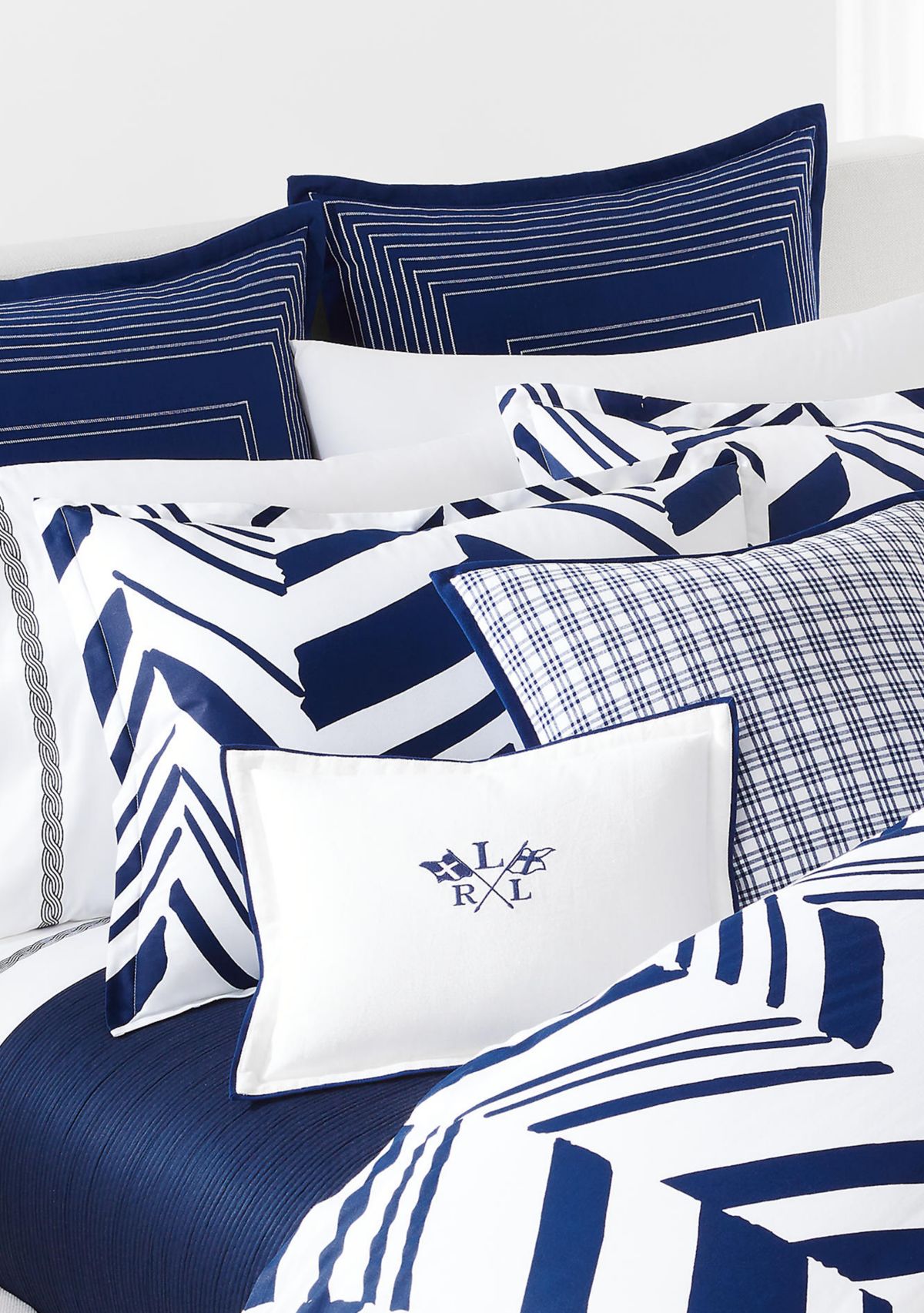Spencer Cable Embroidery Pillowcase Set