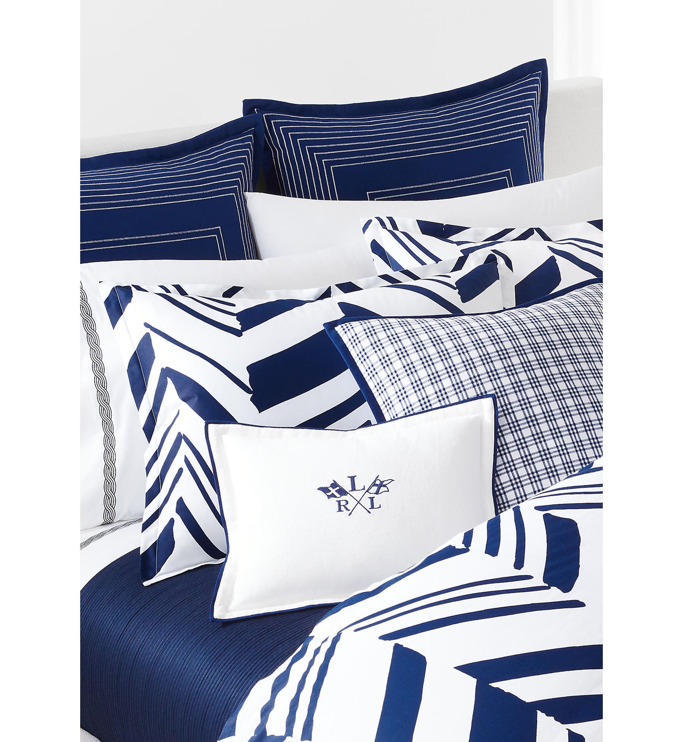 Spencer Cable Embroidery Pillowcase Set