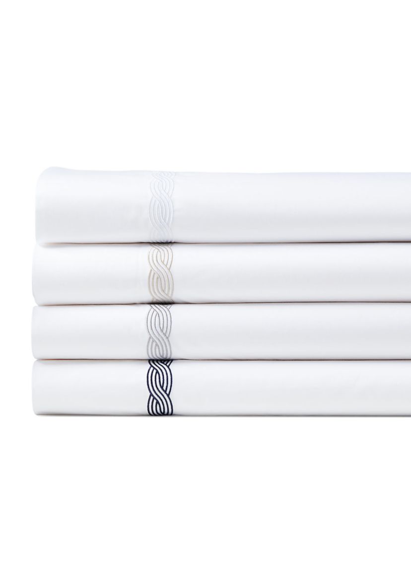 Spencer Cable Embroidery Pillowcase Set