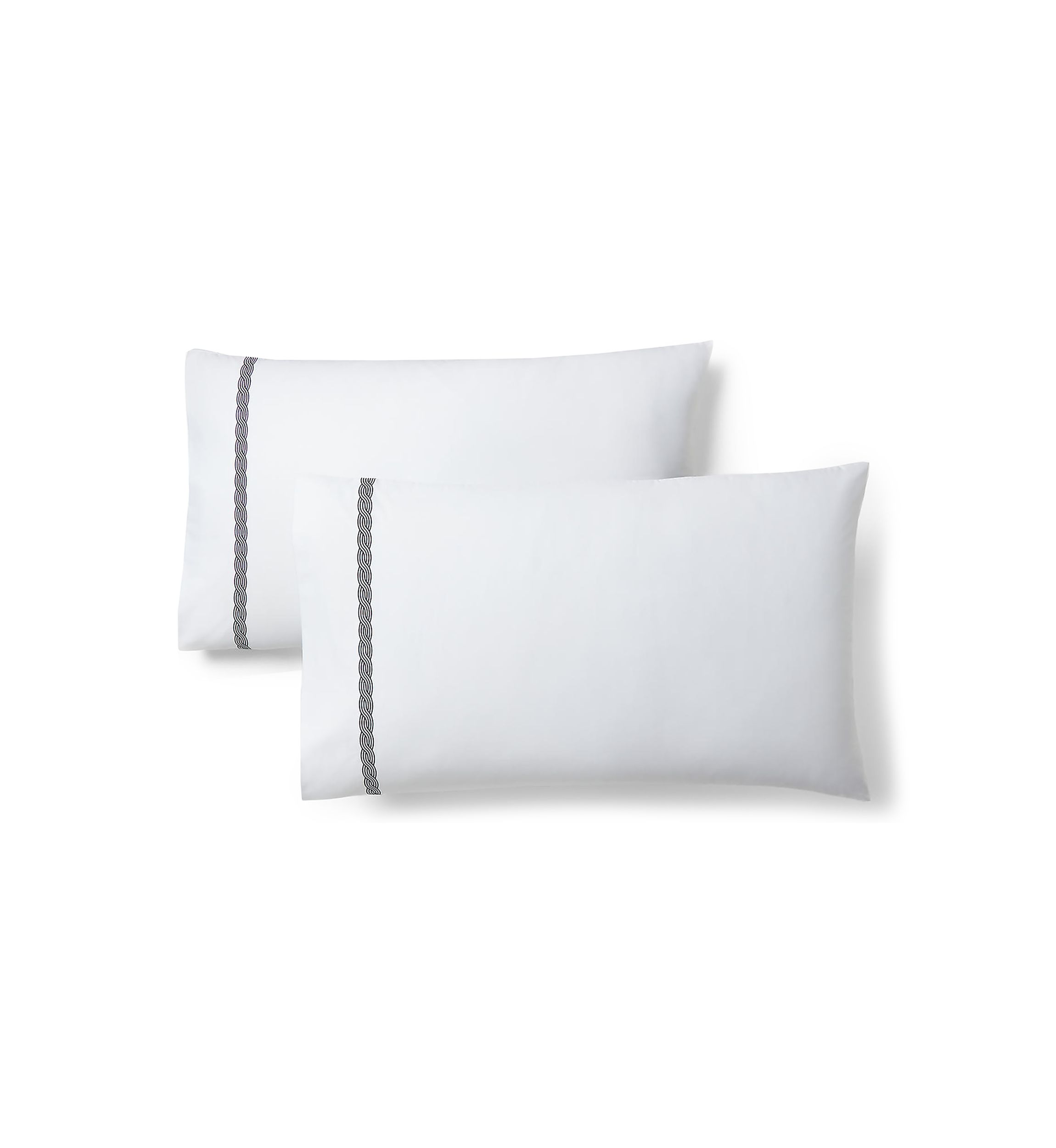 Spencer Cable Embroidery Pillowcase Set