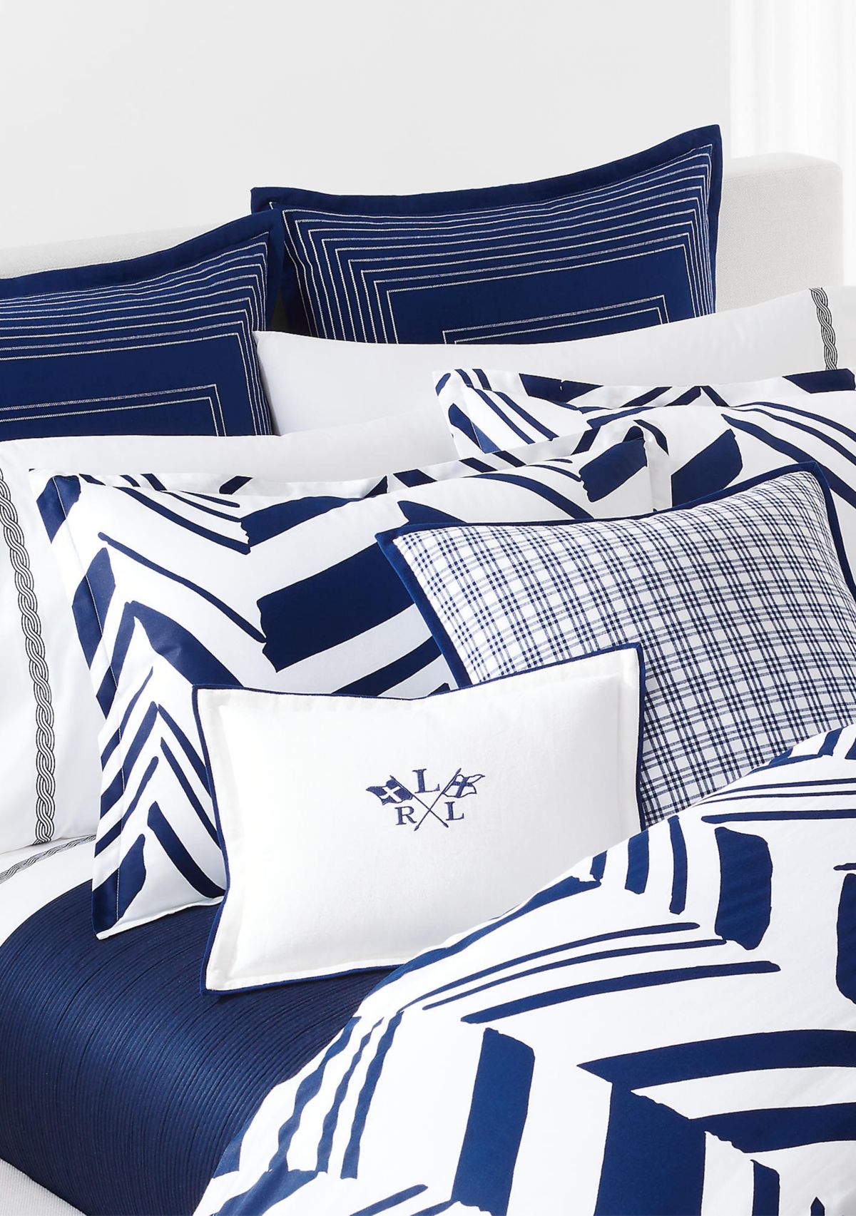 Spencer Cable Embroidery Pillowcase Set