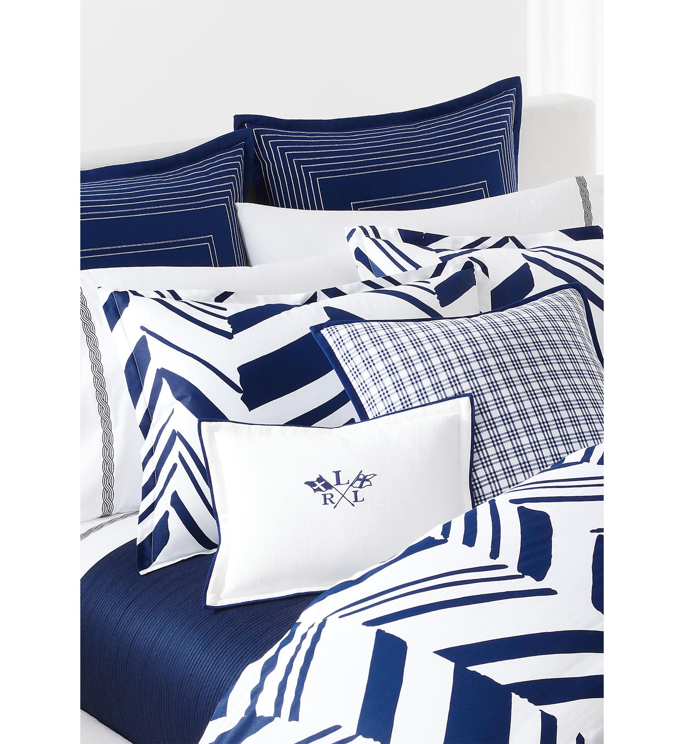 Spencer Cable Embroidery Pillowcase Set