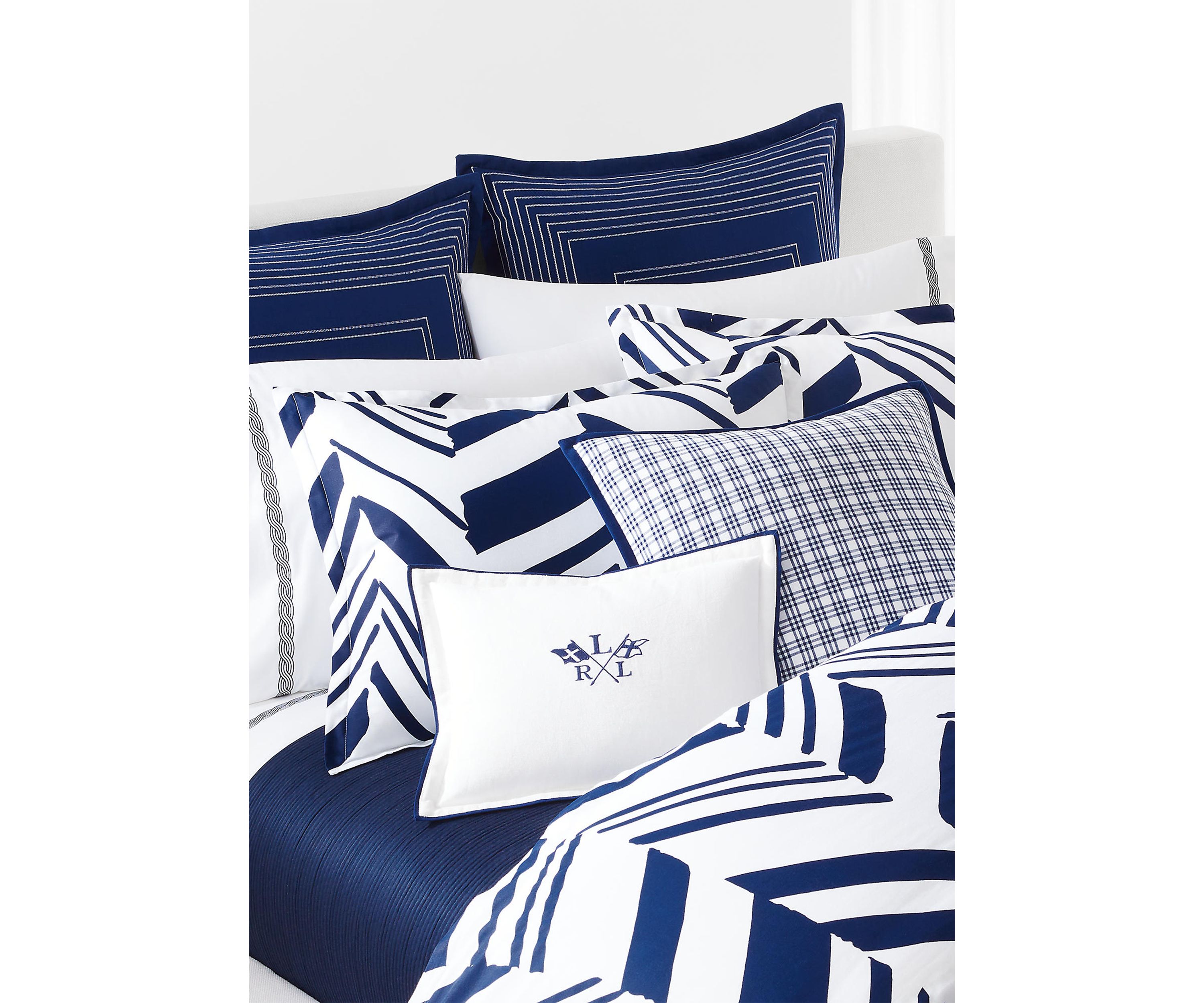 Spencer Cable Embroidery Pillowcase Set