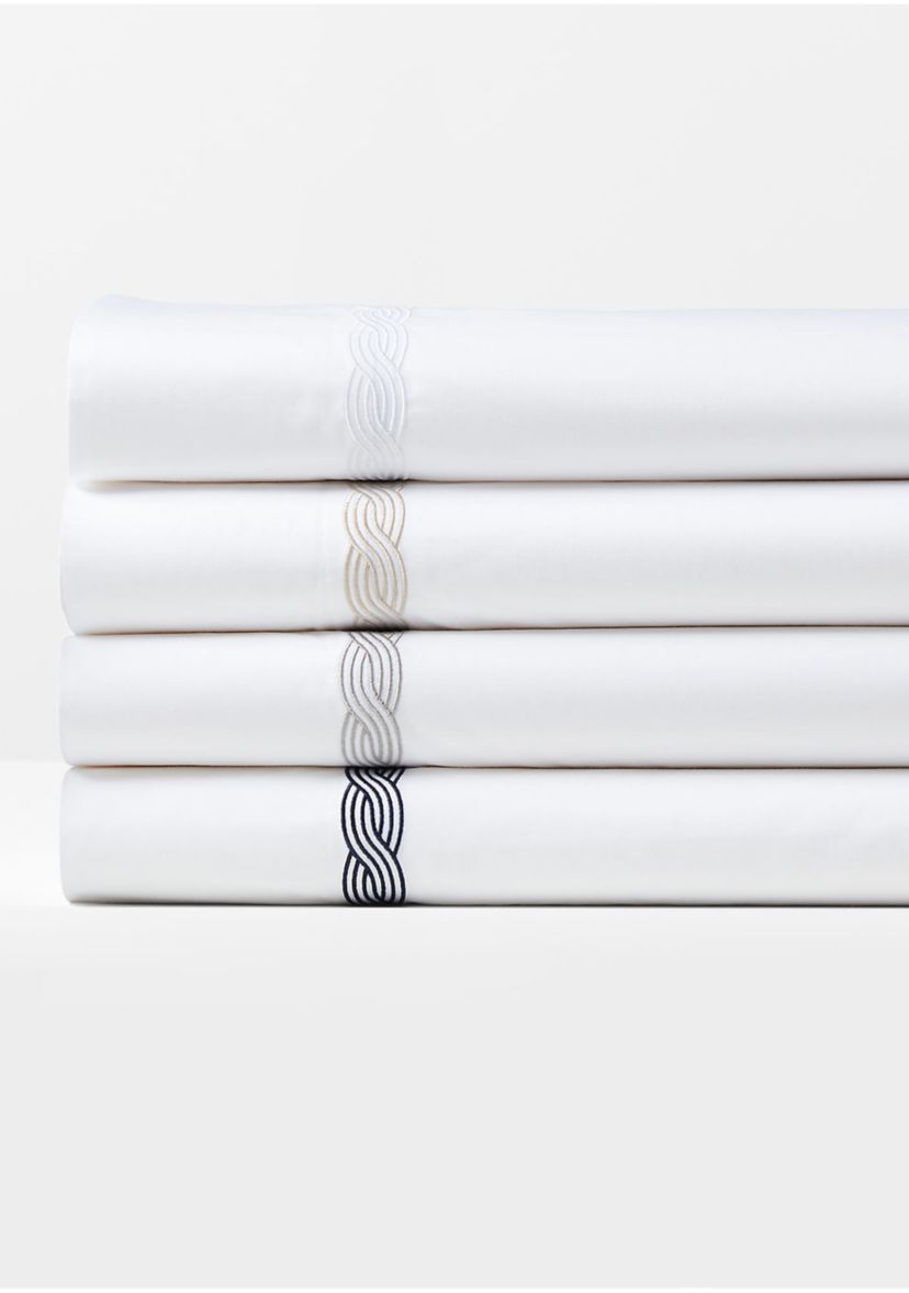 Spencer Cable Embroidery Pillowcase Set