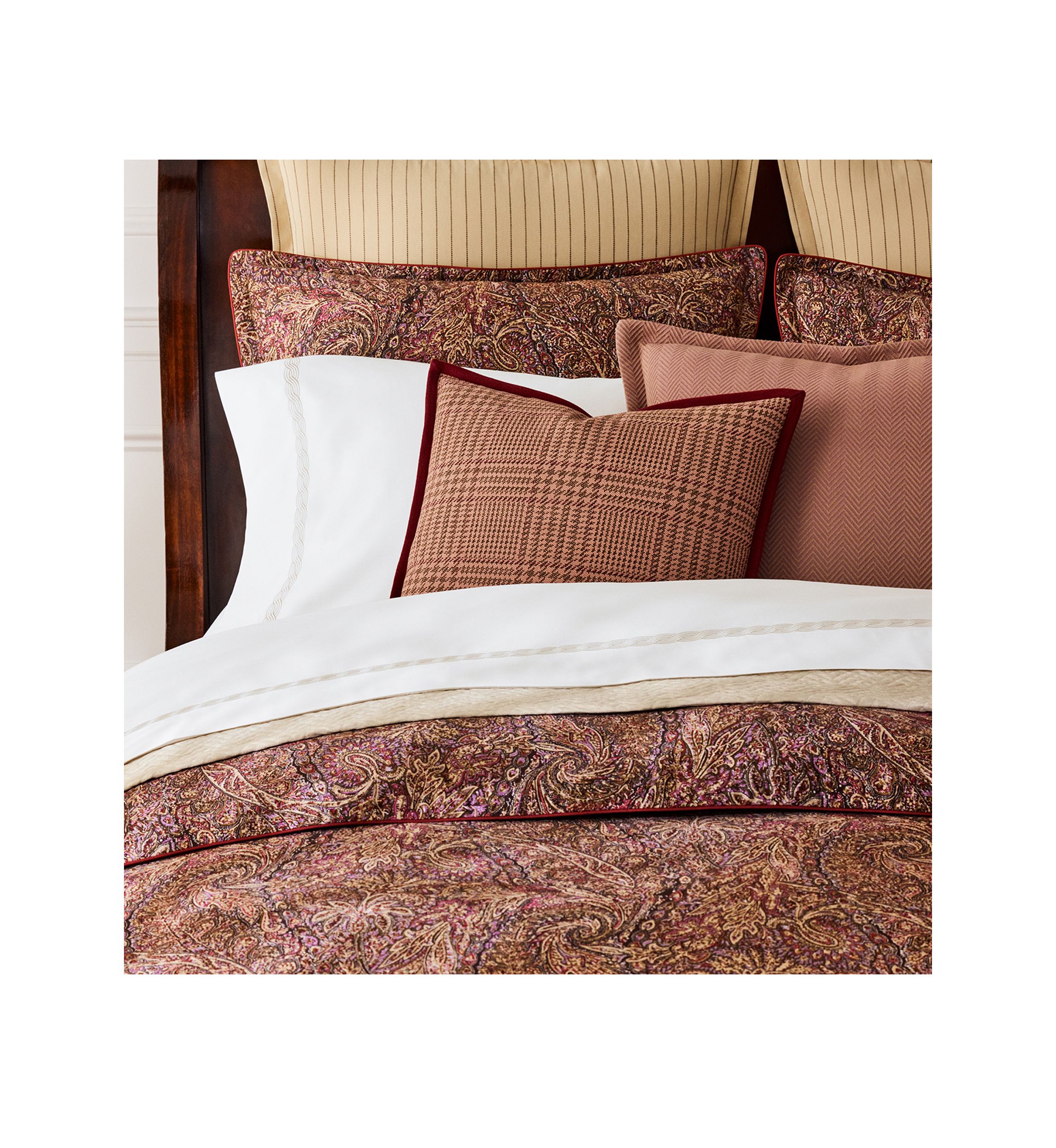 Hallie Striped Euro Sham