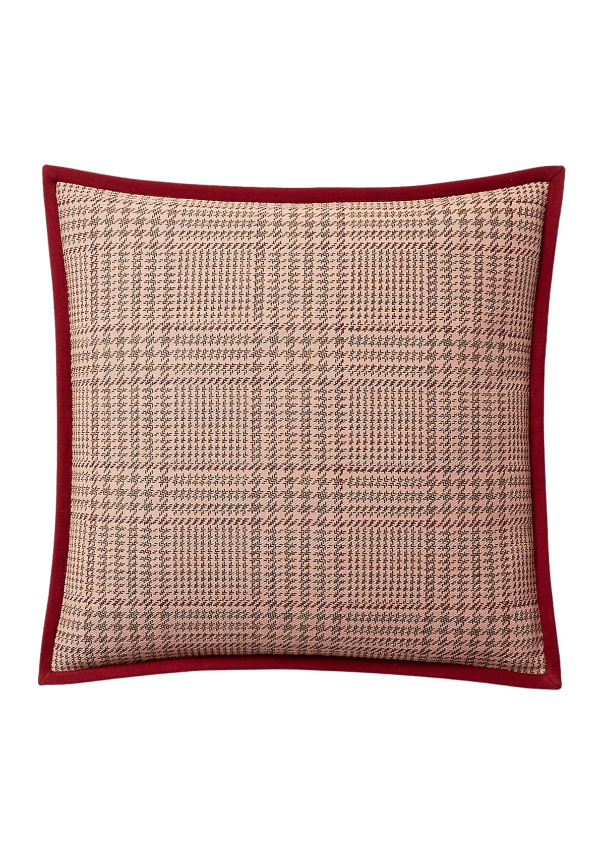 Hallie Checked Throw Pillow