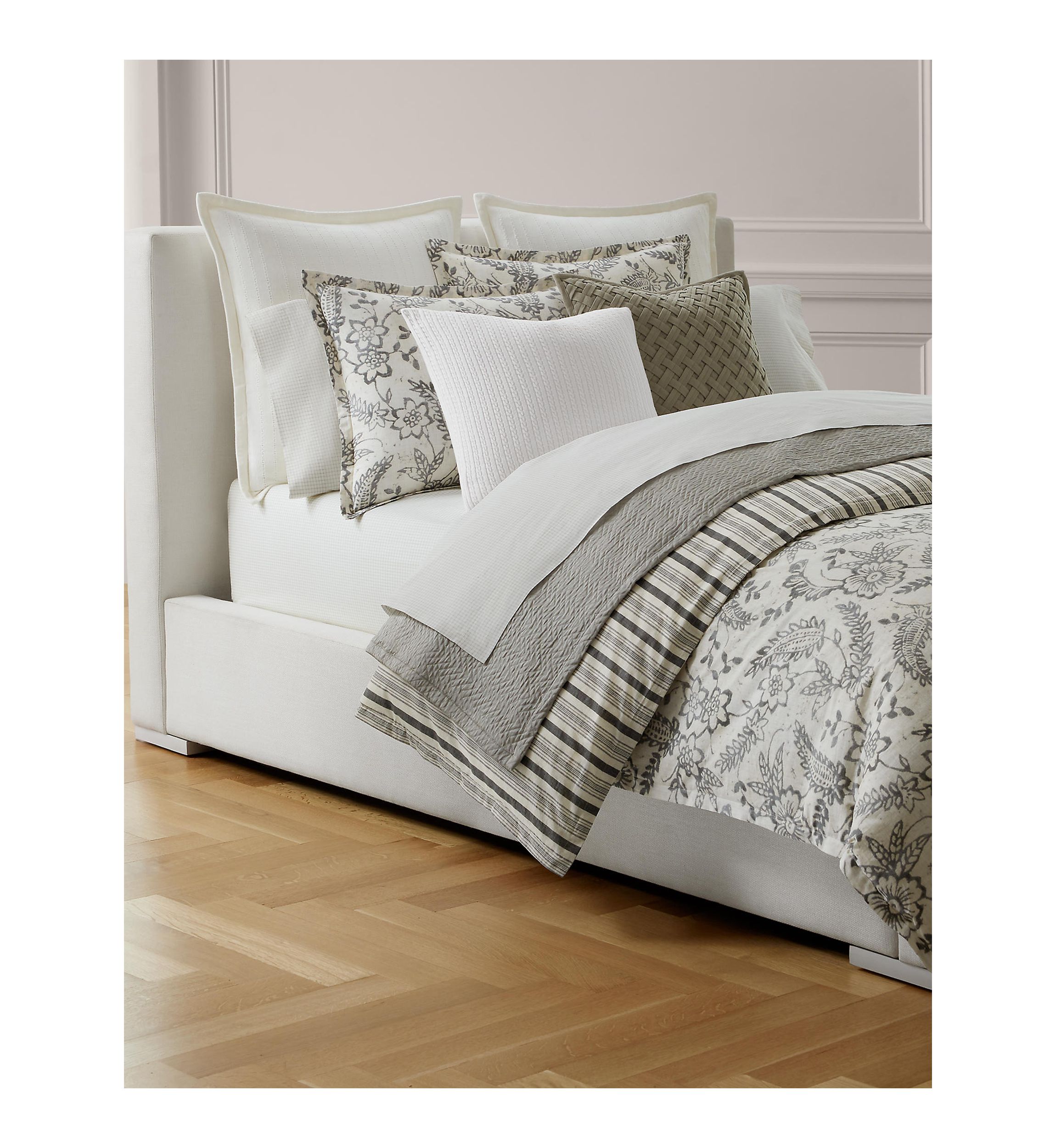 Delphine Cable-Knit Throw Pillow