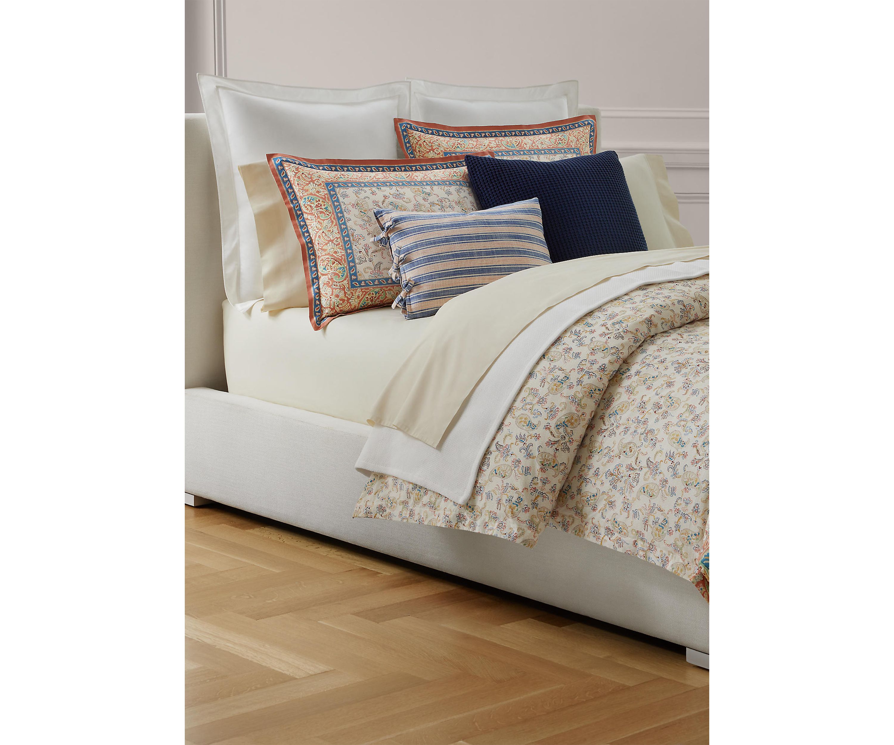 Brenna Striped Throw Pillow